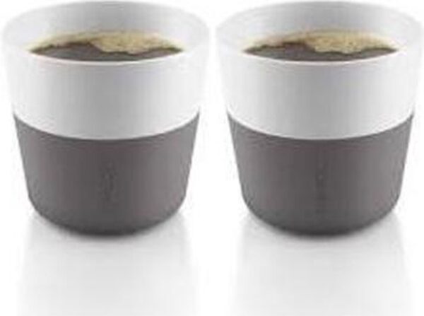 Espresso kopjes, 4 stuks Elephant grey - Eva Solo