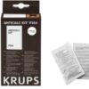 Krups ontkalker - 2x verpakking a 2 zakjes - ontkalkingspoeder anticalc koffiezetapparaat oa. Dolce gusto nespresso
