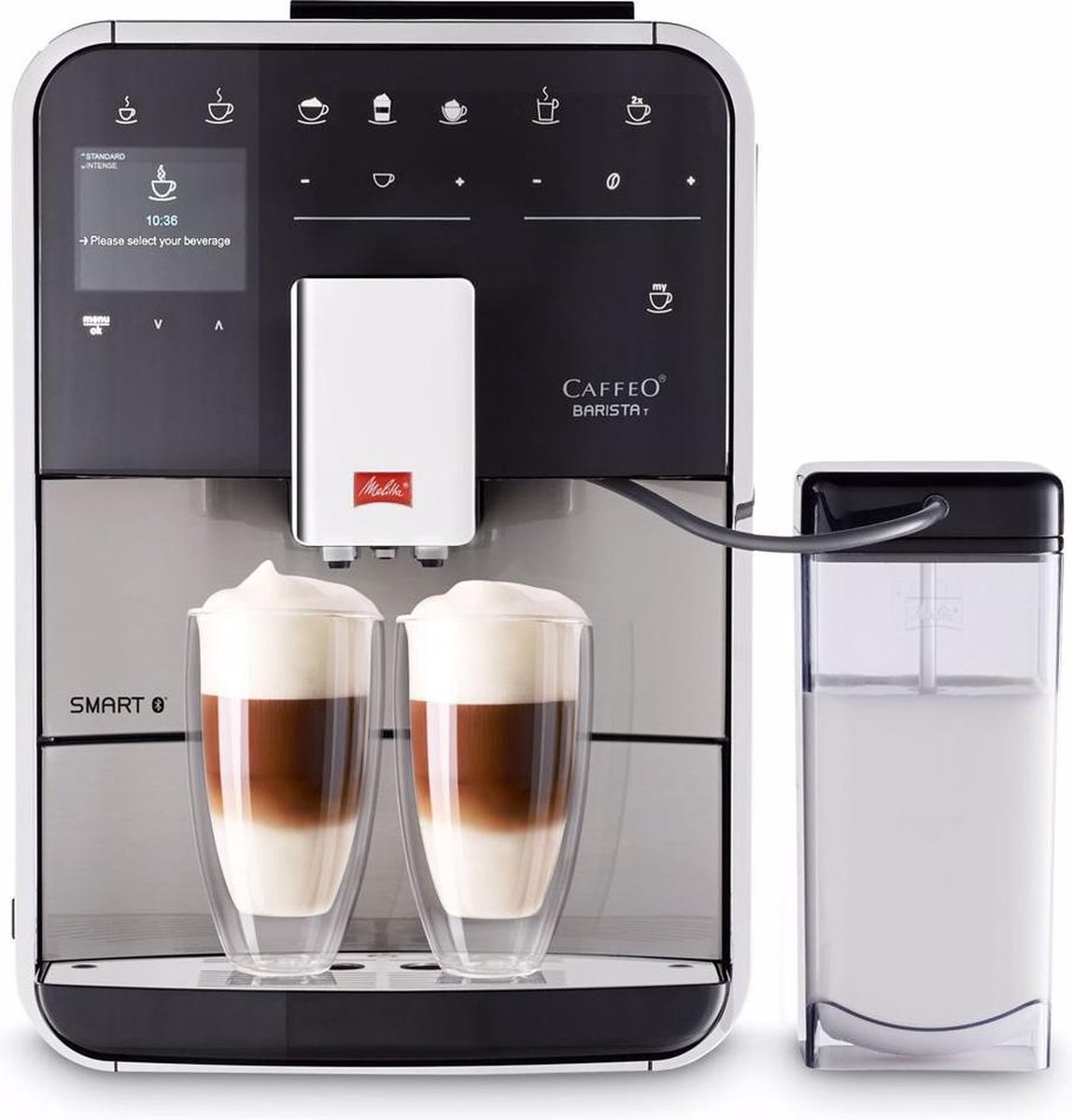 Melitta Barista Smart T F840-100 - Espressomachine - Zwart Melitta Barista Smart T F840-100 - Espressomachine - Zwart