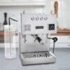 Bellezza Bellona Inox - Espressomachine - Dubbele Boiler - PID - Shottimer - Professionele Zetgroep
