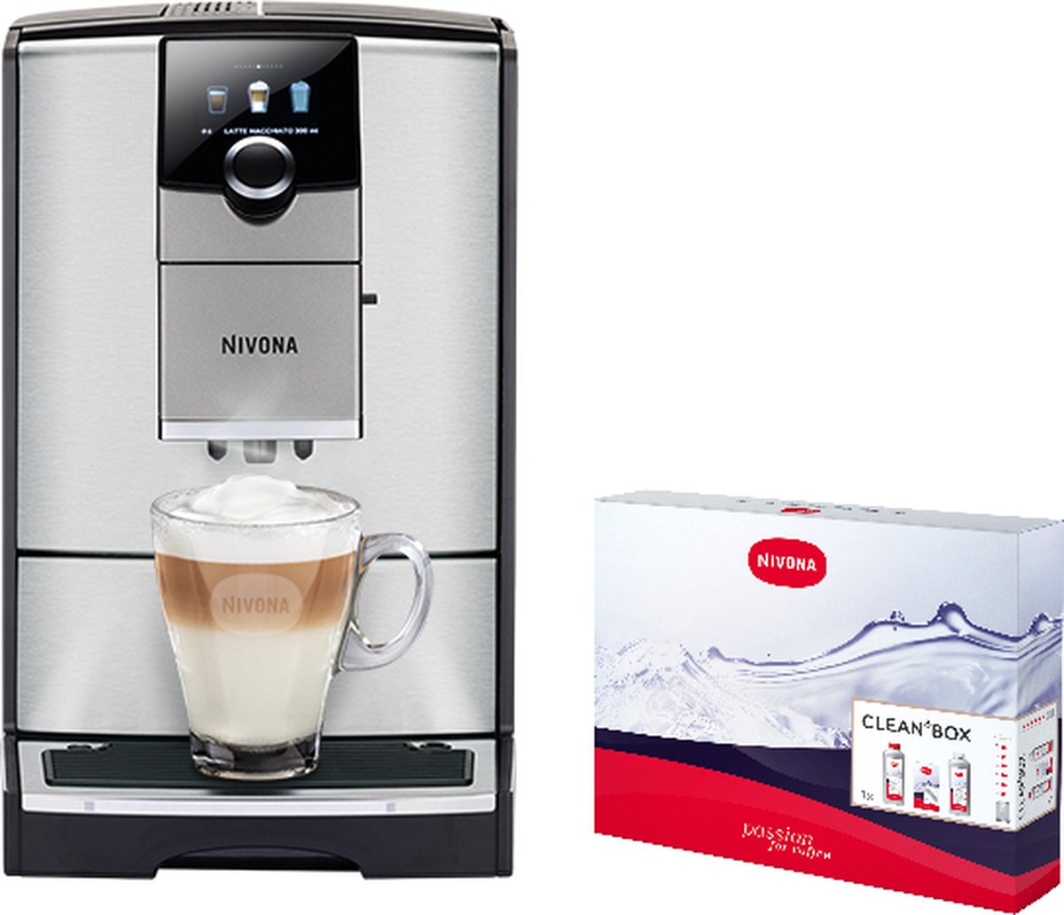 Nivona 799 volautomaat espressomachine RVS met automatische