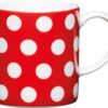 Espresso Kopje - Polka Dot - Rood - 80ml - KitchenCraft