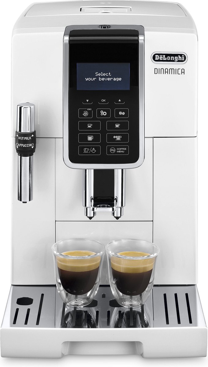 De'Longhi Dinamica ECAM350.35.W - Volautomatische espressomachine De'Longhi Dinamica ECAM350.35.W - Volautomatische espressomachine