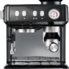 Solis Grind & Infuse Compact 1018 Pistonmachine - Espressomachine - Geschikt voor Pads - RVS Zwart