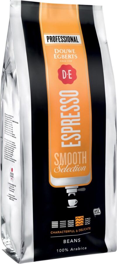Douwe Egberts koffiebonen espresso Smooth pak van 1 kg
