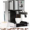 Espressomachine - 20 bar - incl melkschuimer - 1350W - Klarstein