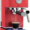 Klarstein Pausa Espressomaker 1,4L - Volautomatische espressomachine 1350 watt en 20 bar - Koffiezetapparaat - Gemalen koffie en pads