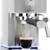 Klarstein Pausa Espressomaker 1,4L - Volautomatische espressomachine 1350 watt en 20 bar - Koffiezetapparaat - Gemalen koffie en pads