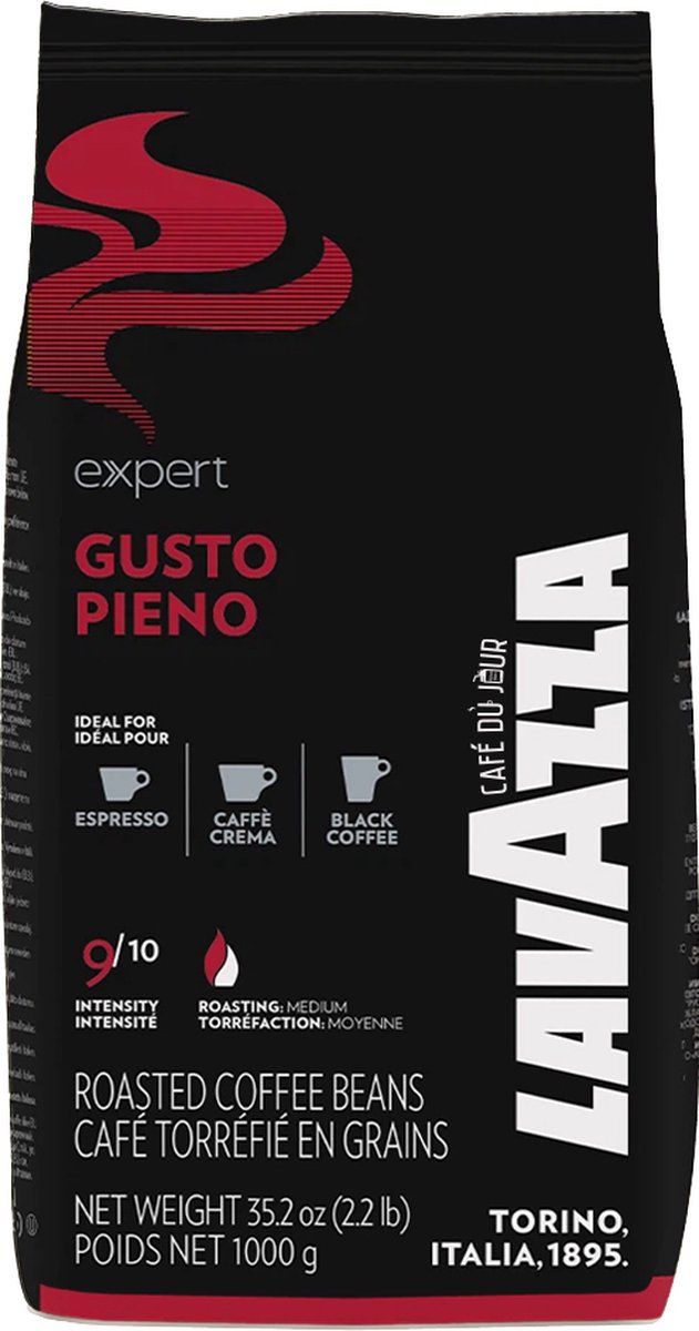 Lavazza Expert Gusto Pieno Koffiebonen - 1 kg Lavazza Expert Gusto Pieno Koffiebonen - 1 kg