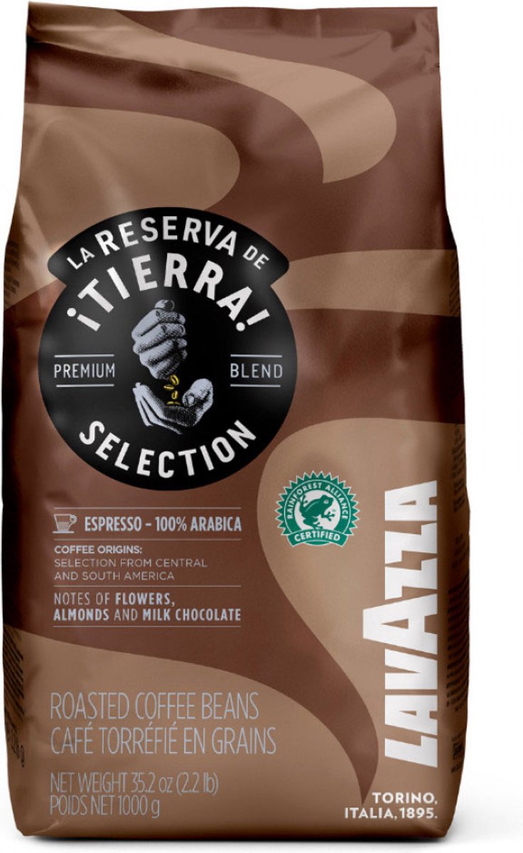 Lavazza ¡Tierra! Selection - koffiebonen - 1 kilo Lavazza ¡Tierra! Selection - koffiebonen - 1 kilo