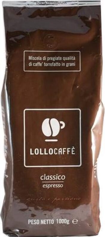 Lollo Caffè Classico Koffiebonen (1kg) - Romig en rijk - voor espressomachines - uit Napoli