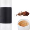 Fuegobird Koffiemachine | Espressomachine |Compacte Draagbare |Portable | Reizen | Onderweg | Oplaadbaar | Snoerloos | Koffiecups | Filterkoffie | Zwart |
