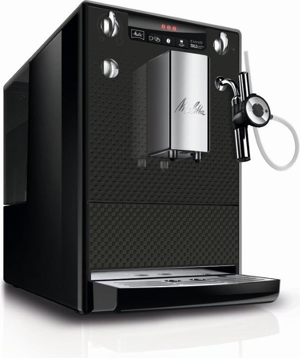 Melitta Caffeo Solo Perfect Milk E957/305 - Espressomachine - Zwart DeLuxe Melitta Caffeo Solo Perfect Milk E957/305 - Espressomachine - Zwart DeLuxe