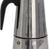 RVS moka/espresso koffie apparaat voor 9 kopjes