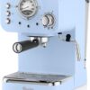 Swan Retro Espressomachine Blauw