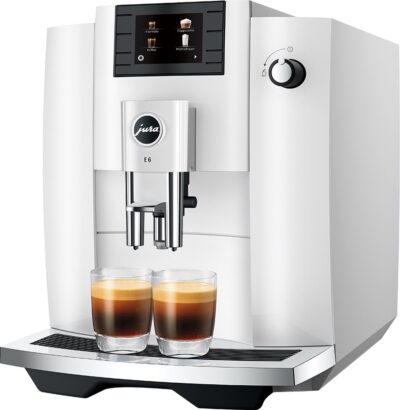 Jura E6 Piano White (EC) - volautomatische espressomachines