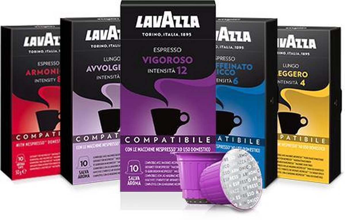 Highlands Gold - Espresso - Koffiecups - Nespresso Compatibel Capsules Biologisch Afbreekbaar 20 X 10 Cups