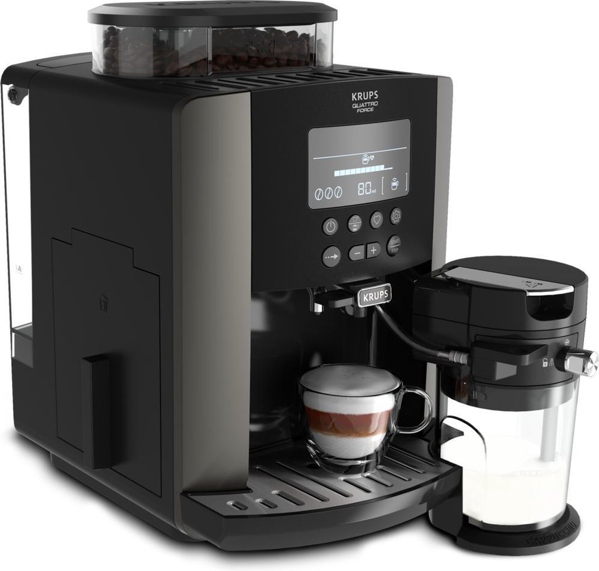 Krups Arabica Latte EA819E - Espressomachine Krups Arabica Latte EA819E - Espressomachine