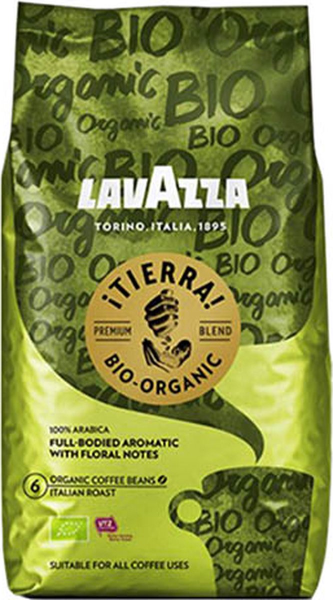 Lavazza BIO Organic Tierra Koffiebonen - 1 kg Lavazza BIO Organic Tierra Koffiebonen - 1 kg