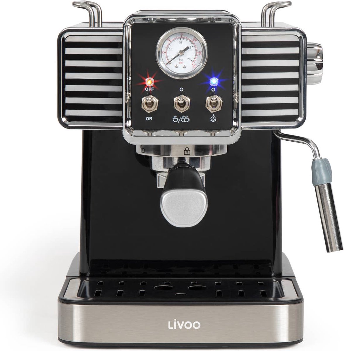 Art de Vivre - espressomachine van Livoo - DOD174 bruin Art de Vivre - espressomachine van Livoo - DOD174 bruin