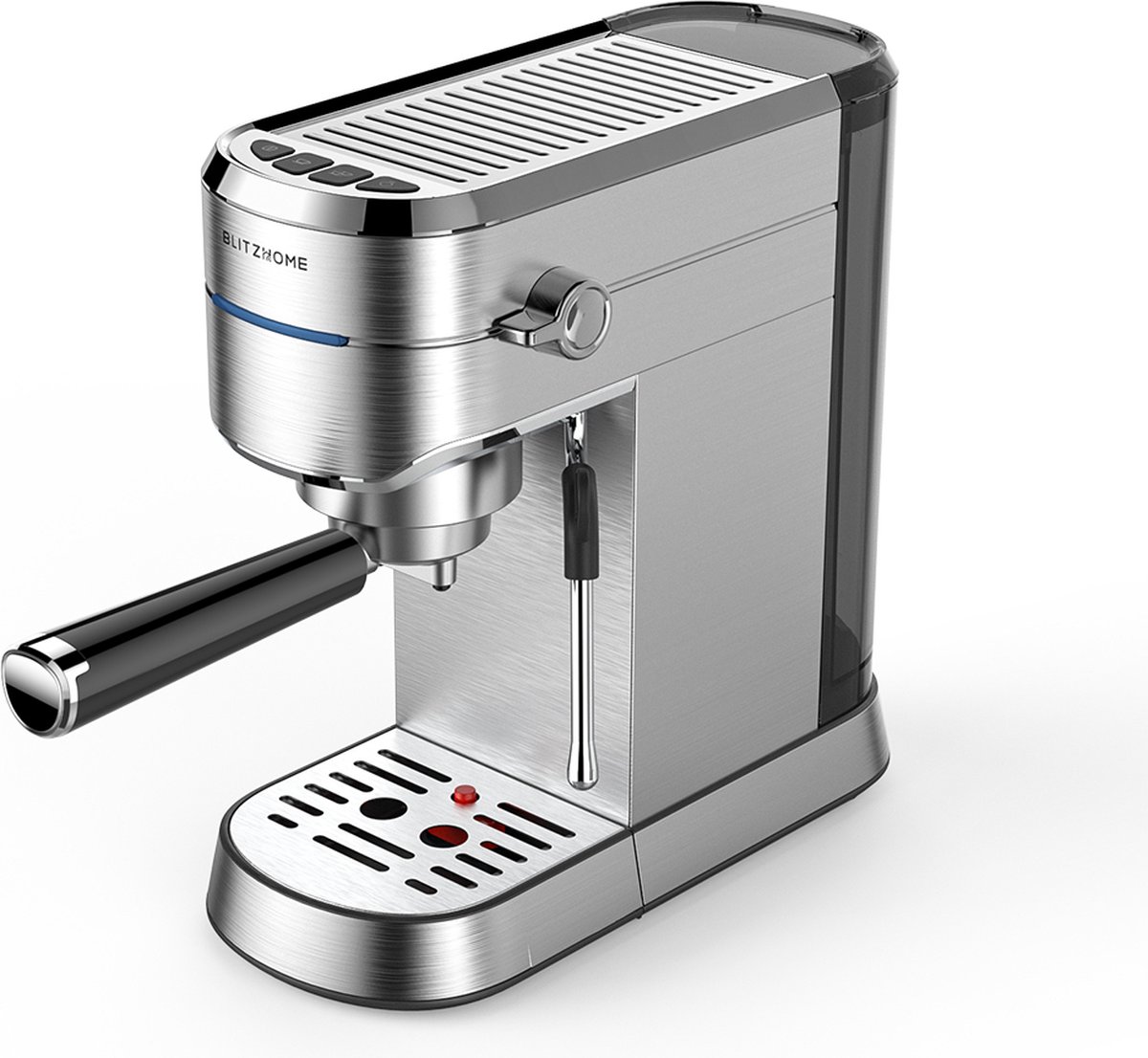 BlitzHome® Pistonmachine Espressomachine - 15 Bar 1250~1450W NTC - Nauwkeurige Temperatuurregeling | Veilige Bescherming | Volledig metalen Romp BlitzHome® Pistonmachine Espressomachine - 15 Bar 1250~1450W NTC - Nauwkeurige Temperatuurregeling | Veilige Bescherming | Volledig metalen Romp