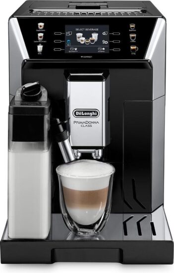 De'Longhi PrimaDonna ECAM 550.65.SB - Volautomatische espressomachine - Zwart/Zilver