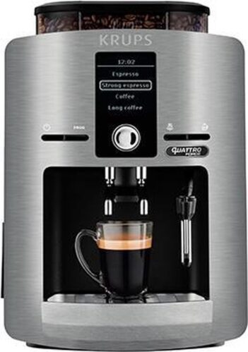Krups Quattro Force EA82FB - Espressomachine - Zilver