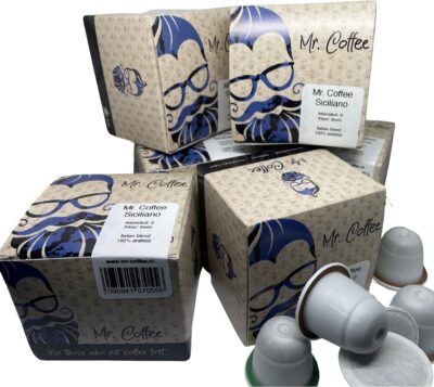 Mr.Coffee - Nespresso cups - brasil blend - 100% biologisch afbreekbaar - 100% Nespresso compatible