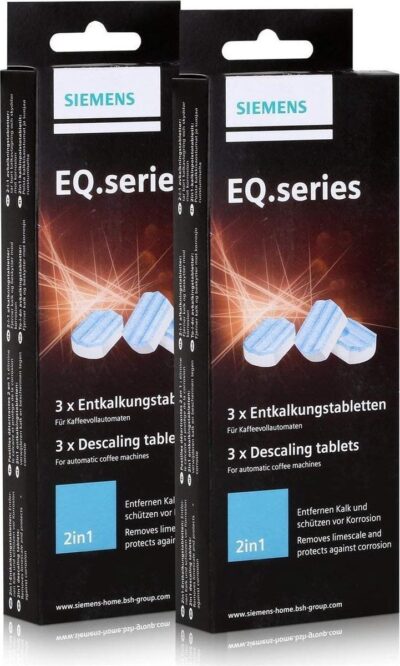 Siemens EQ-Series - Ontkalkingstabletten - 2 stuks