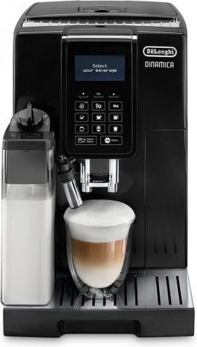 De'Longhi Dinamica ECAM 353.75B - Volautomatische espressomachine - Zwart De'Longhi Dinamica ECAM 353.75B - Volautomatische espressomachine - Zwart