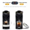 Hibrew Koffiezetapparaat- 4in1 Koffie machine-Dolce Gusto-Nespresso-Capuccino-Latte-19bar+Onderzetter