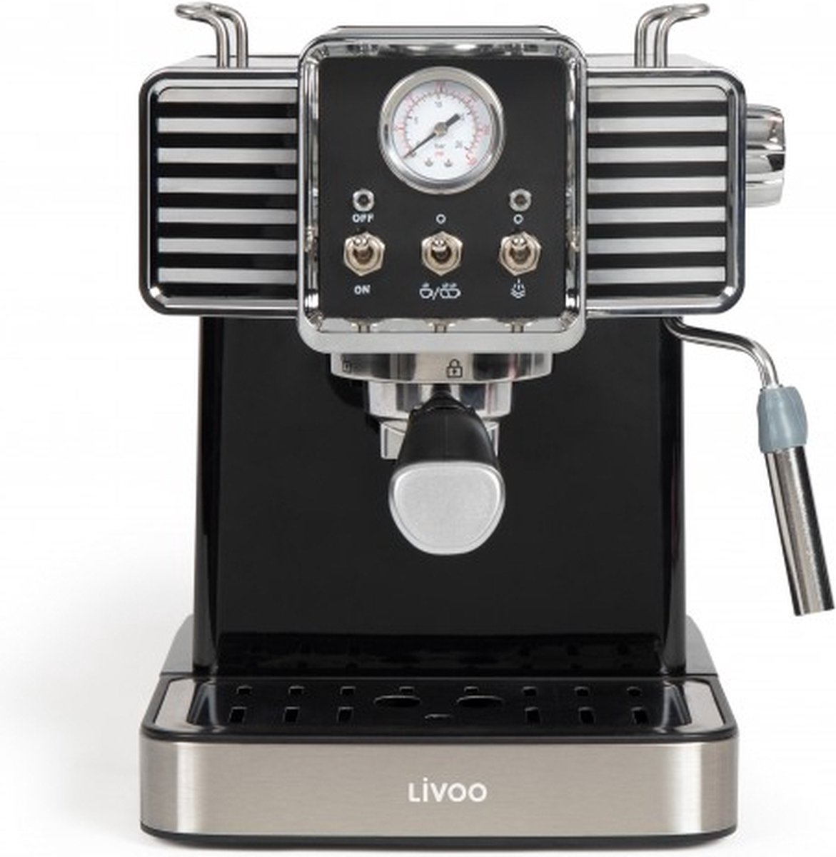Livoo DOD174N koffiezetapparaat Half automatisch Espressomachine 1,5 l Livoo DOD174N koffiezetapparaat Half automatisch Espressomachine 1,5 l