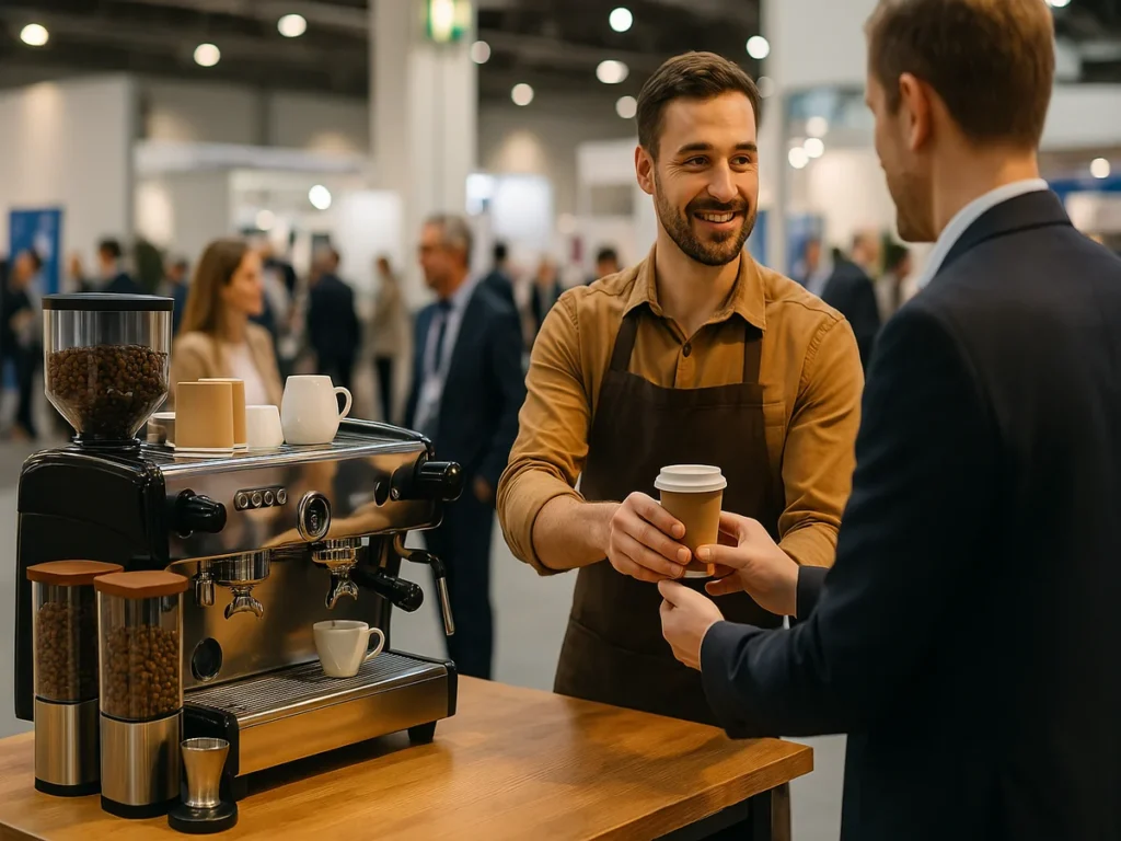 Koffie ervaring op evenementen